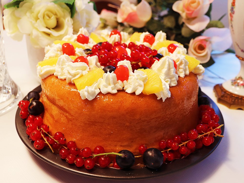 Savarin pie